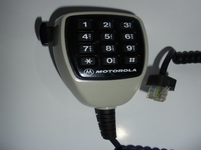 Motorola DTMF microphone